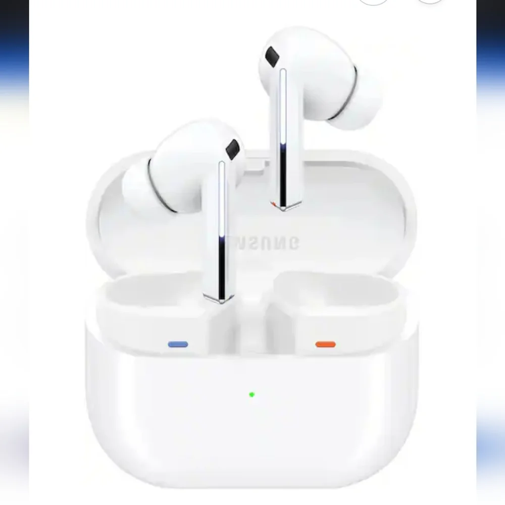 Samsung Galaxy Buds 3 Wireless White Earbuds with Charging Case